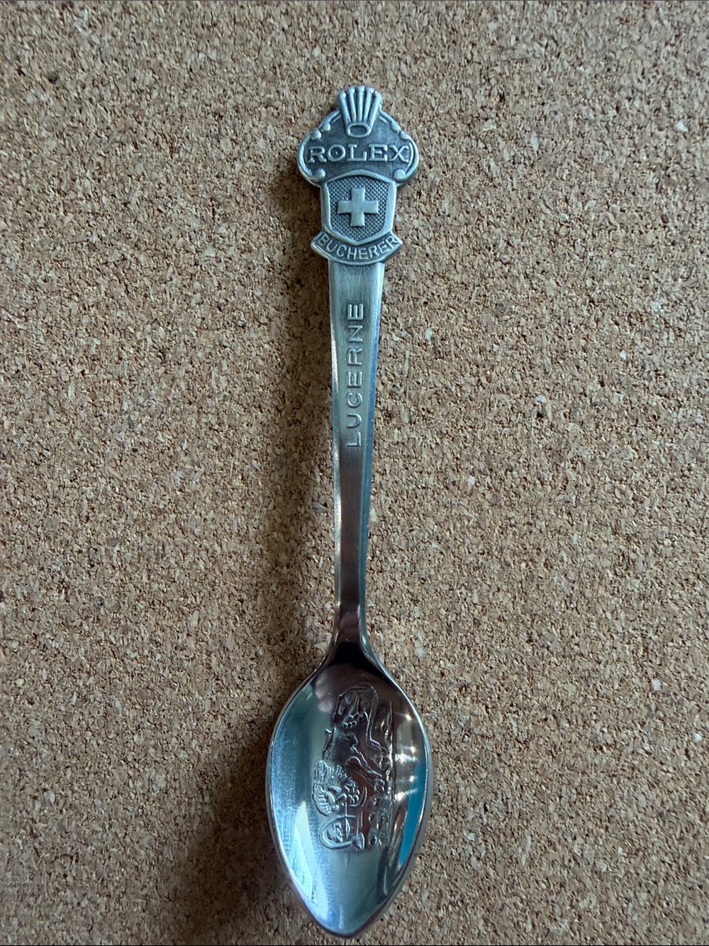 Rolex Bucherer Lucerne Switzerland  Collectible Spoon